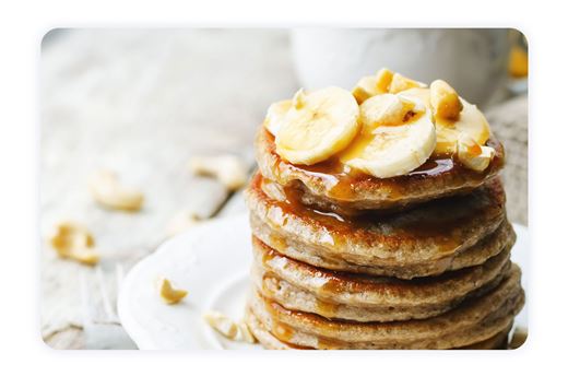 recipe image Pancakes à la banane