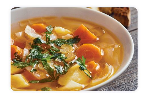 recipe image Minestrone de pommes de terre et carottes