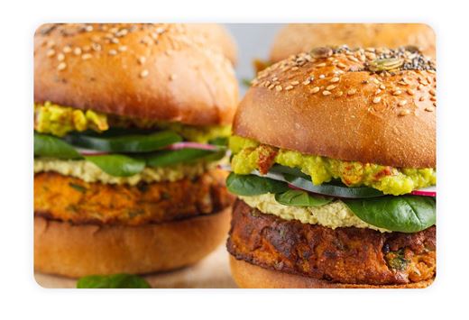recipe image Veggie-burger